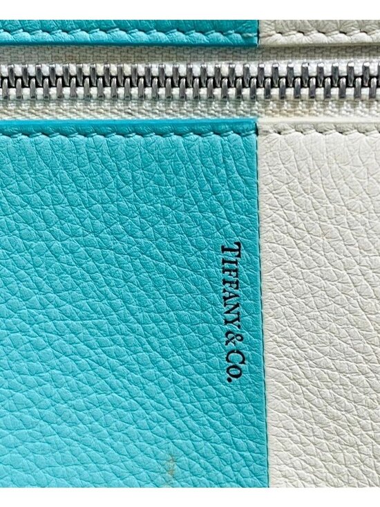 Tiffany & Co Heart Blue & Black Leather Return To Love Bag Charm main image 6